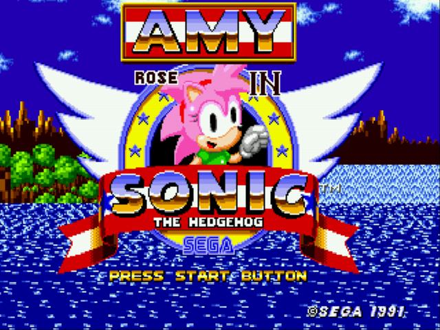 Amy Rose in Sonic the Hedgehog